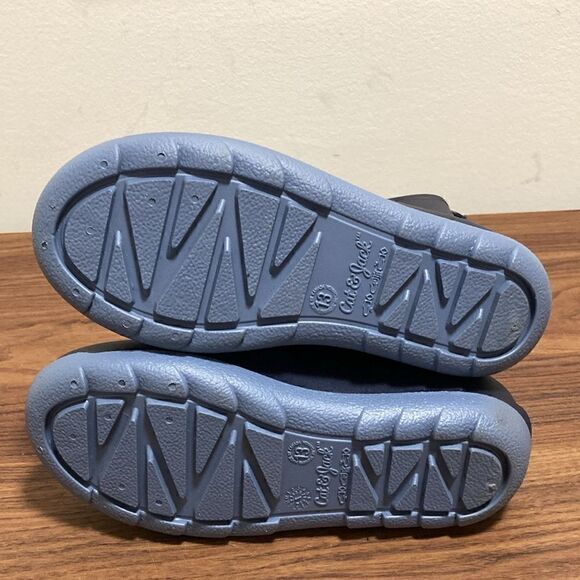 NWOT Cat & Jack Andy Slip On Rain-boots in Navy Blue. Size 13. - Picture 5 of 7